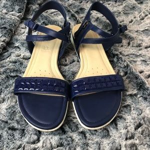 ecco touch embellished sandal